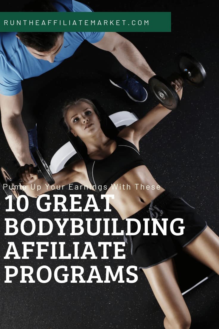 10 bodybuilding affiliate programs pinterest image