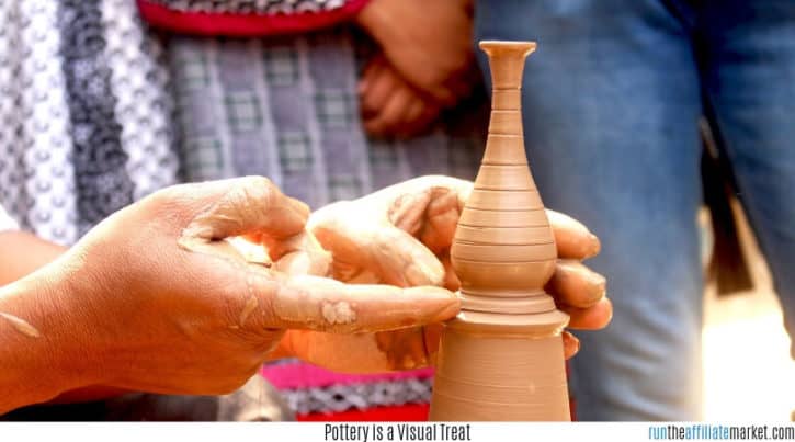 pottery scultping