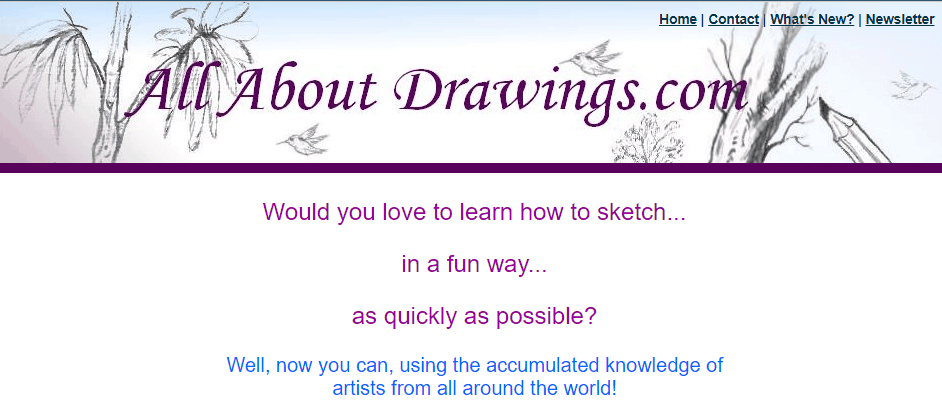 all about drawings screenshot