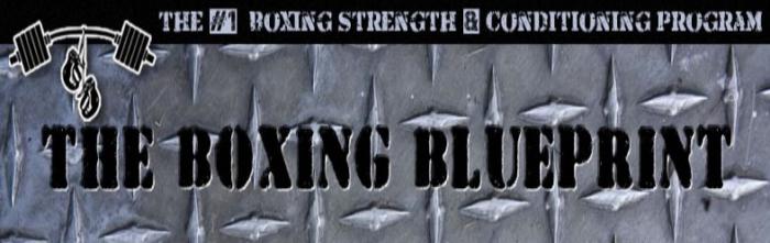 boxing blue title card