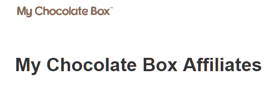 chocolate box title card