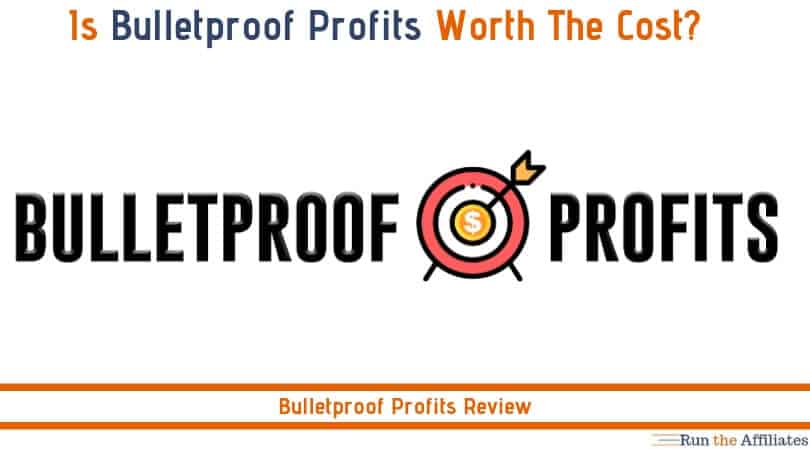 bulletproof profits with arrow sticking out of target