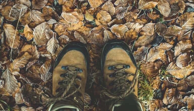 hiking shoes