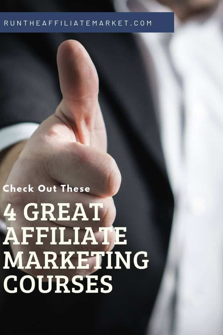 Best Affiliate Marketing Courses for 2019 Pinterest Image