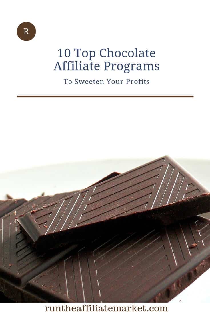 chocolate affiliate programs pinterest image
