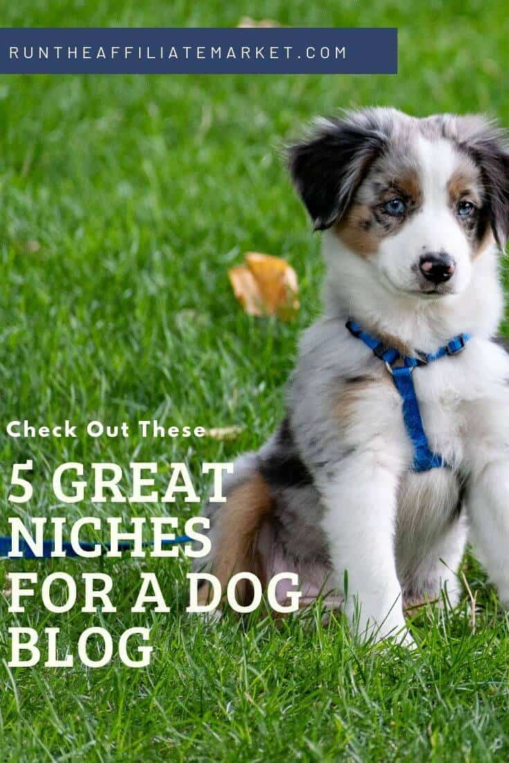 5 profitable dog niches pinterest image