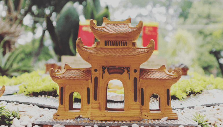 tiny pagoda