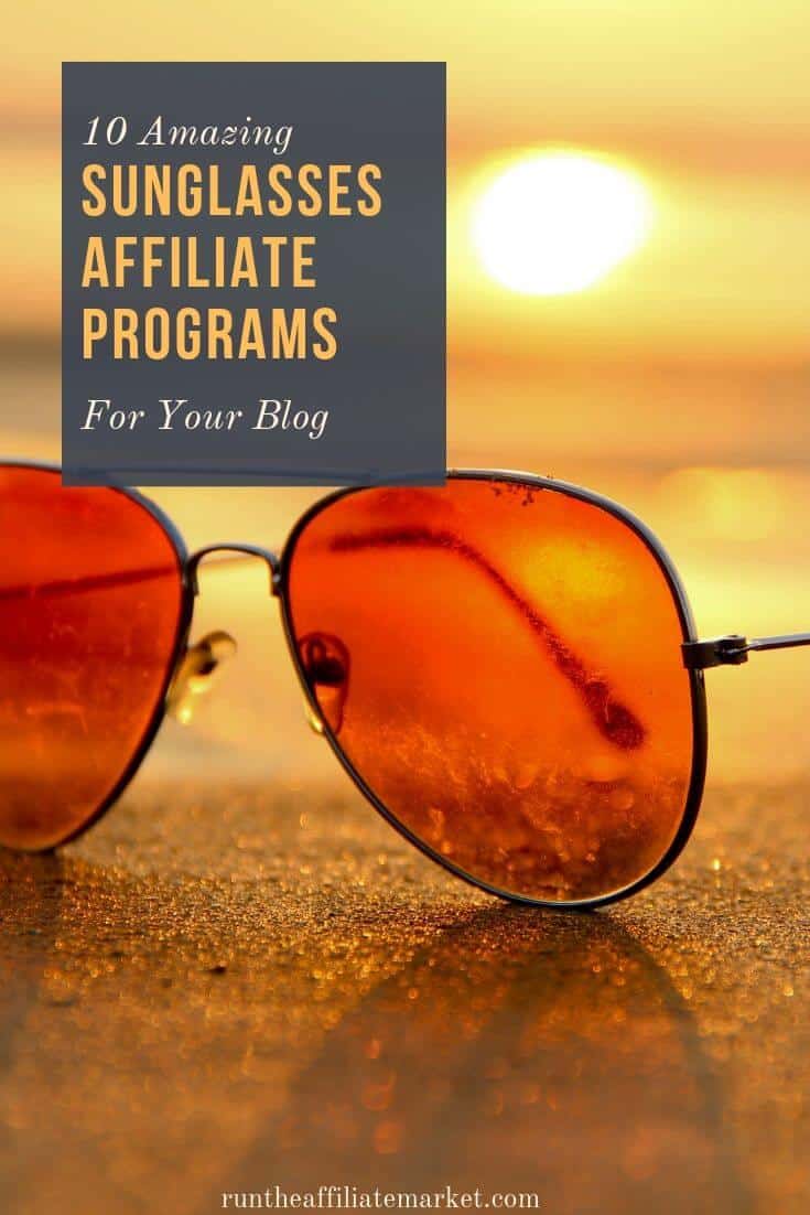 sunglasses affiliate programs pinterest image