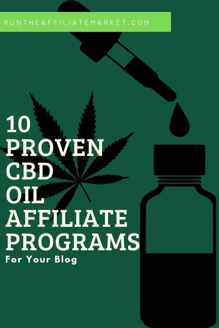 CBD Oil Affiliate Programs Pinterest Image