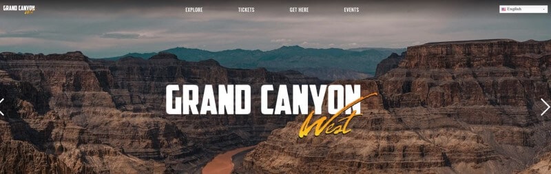 grand canyon west screenshot