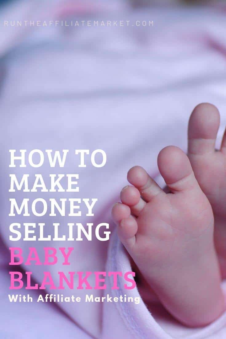 how to make money selling baby quilts pinterest image