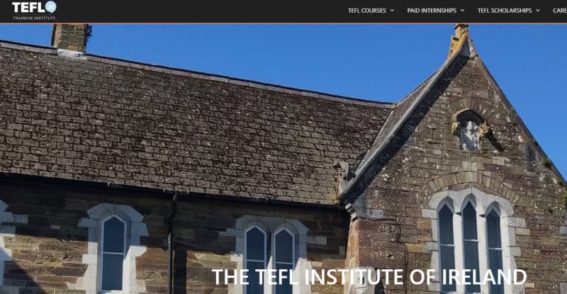 TEFL Ireland screenshot