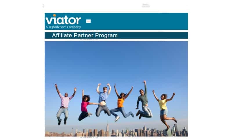 viator partner screenshot