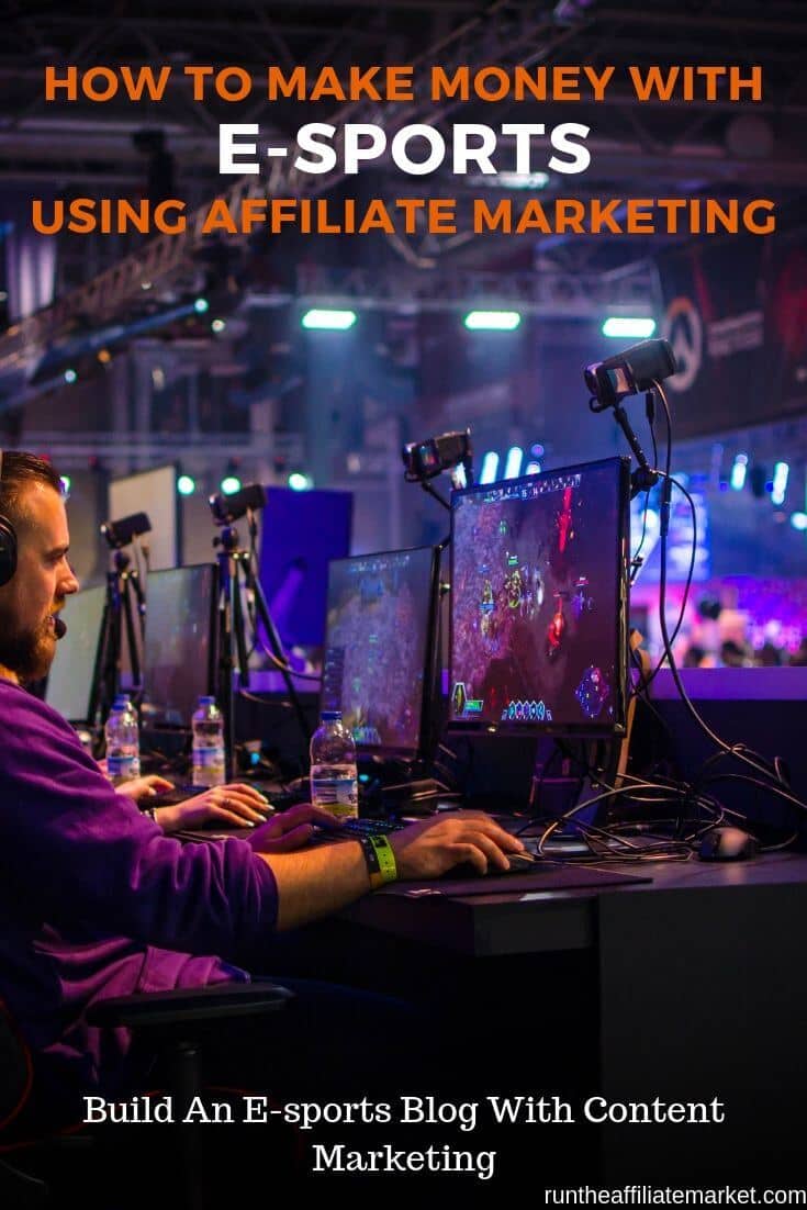 how to make money with e-sports pinterest image