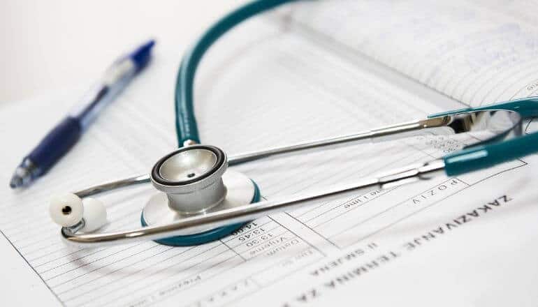 doctors equipment on a table