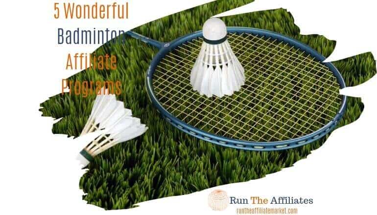 badminton affiliate programs featured image