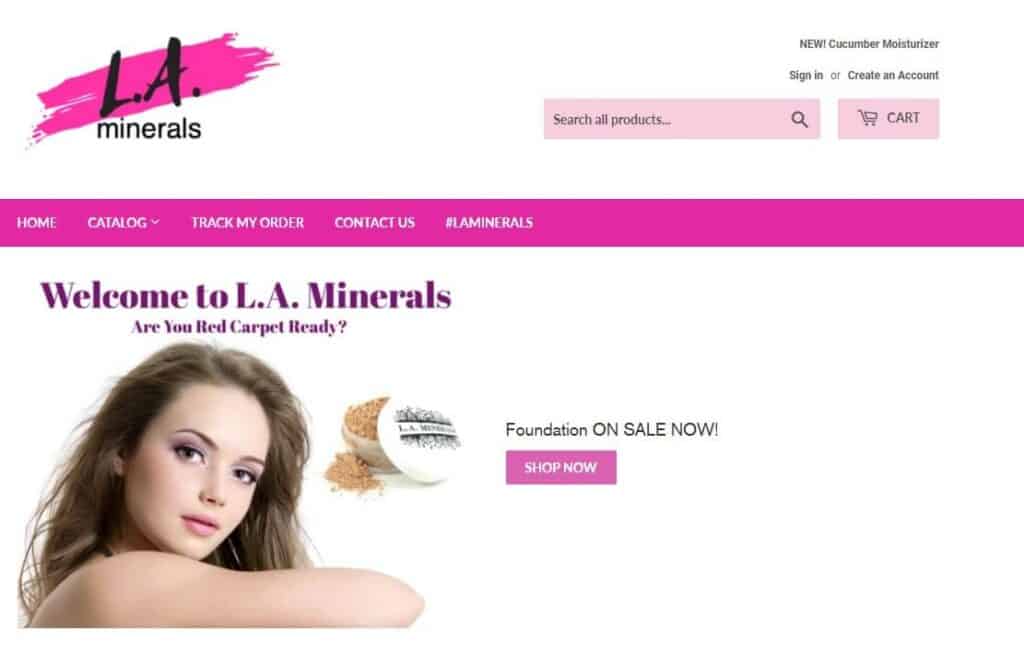 La minerals screenshot