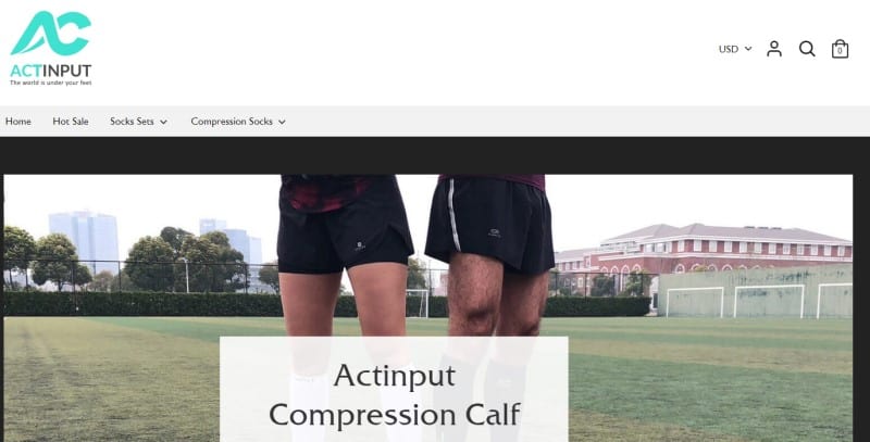 actinput screenshot man and woman standing on an athletic field