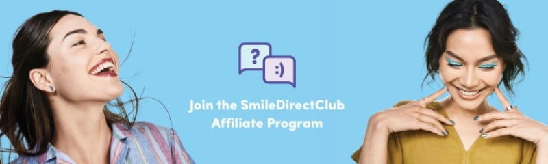 sceenshot of the smile direct club