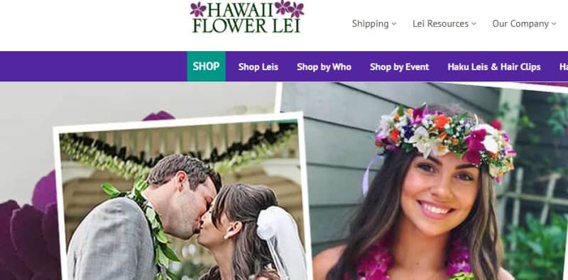 hawaii flower lei screenshot