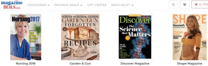 magazine deals screenshot 