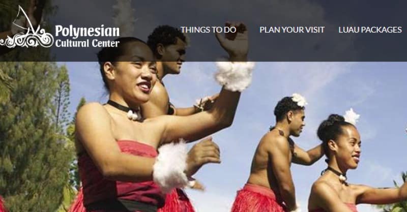 polynesian cultural center screenshot featuring polynesian dancers
