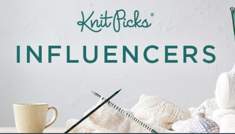screenshot of the knit picks website