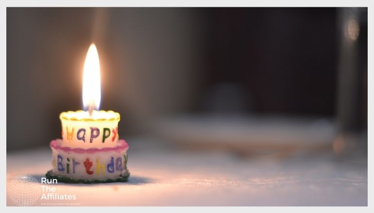 birthday cupcake with a candle