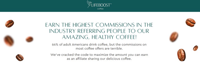 lifeboost coffee screenshot